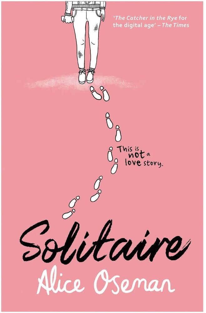 the book cover for solitaine by alice o'kena, which is written in