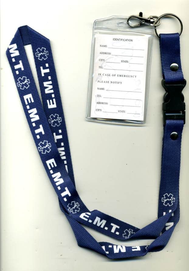 Lanyard Keychain, In Case Of Emergency, City State, Id Tag, Lanyard, Medical, Personalized Items