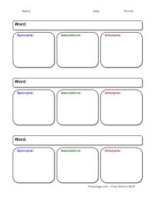 the worksheet for reading and writing about words with pictures on it, including an image