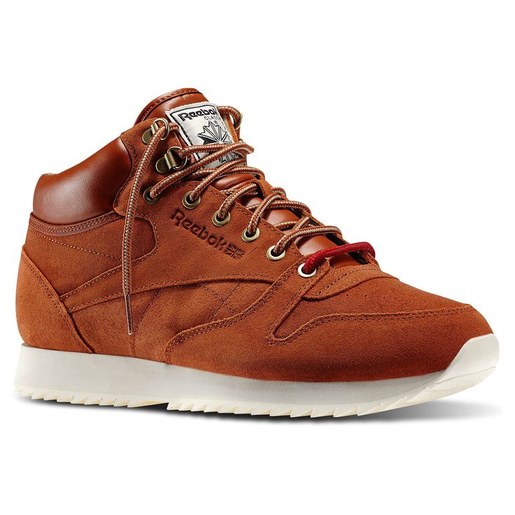 Reebok Classic Leather Mid Ripple | Reebok GB Reebok Classic Leather, Love My Man, Reebok Classic, Classic Leather, High Top Sneakers, Sweden, Men's Fashion, Online Store, My Style