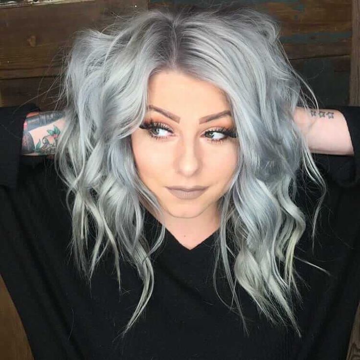 Inspiring Silver Hair Color ideas and Styles 2018 - Fashionre | Silver ...