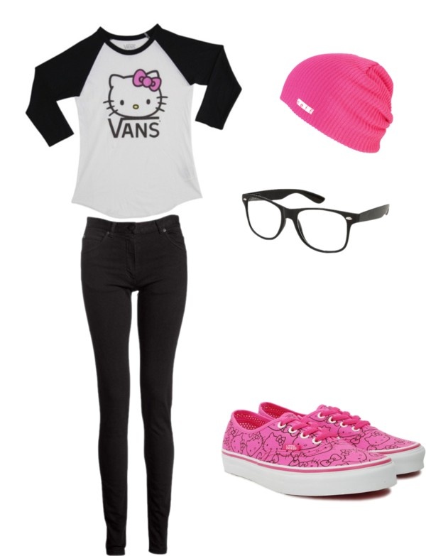 "Untitled #3" by wdoyle on Polyvore Polyvore Set, Outfit Ideas, Hello Kitty, Kitty, My Style, Polyvore, Hair Styles, Hair, Clothes