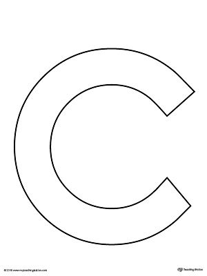 the letter c is made up of black and white lines, which are drawn in different directions