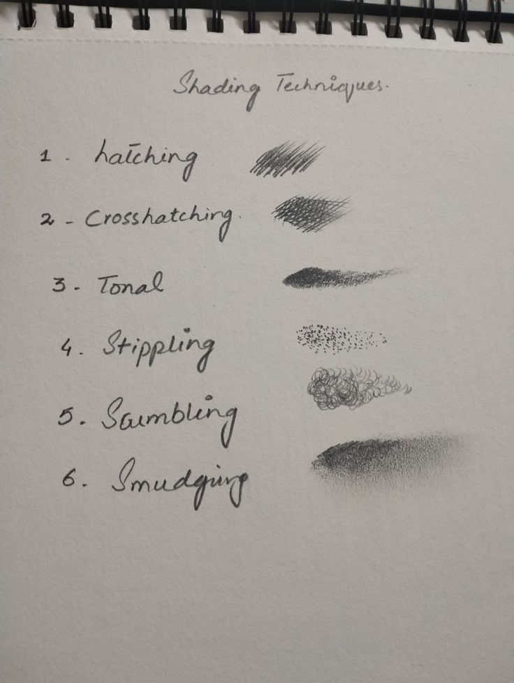 Different kinds of shading techniques for learning Shading Sketches Easy, Tips For Shading Art, Basic Sketching Pencil Shading Techniques, Types Of Pencil Shading, Sketch Shading Techniques, Pencil Shading Drawings For Beginners, Drawing Shading Reference, How To Shade In Drawing, Shading Tips Pencil