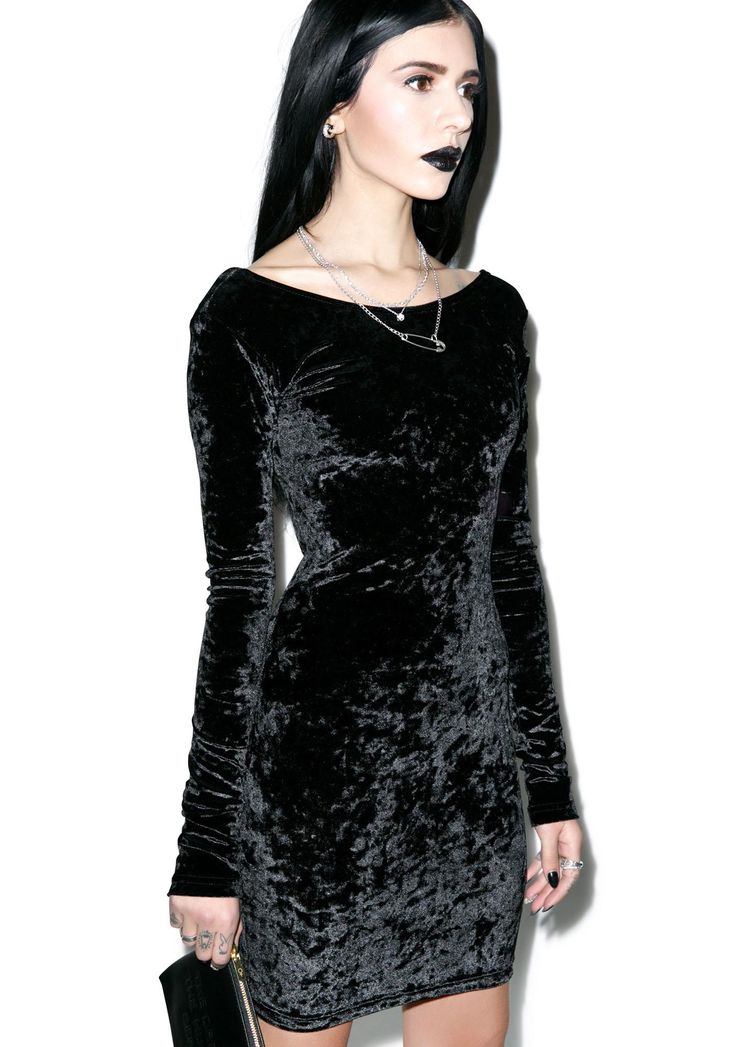 Black Wednesday The Supreme Dress Black Wednesday, Goth Women, Dark Outfits, Goth Dress, Mini Dress Fashion, The Supreme, Glam Rock, Dark Fashion, Cheap Dresses