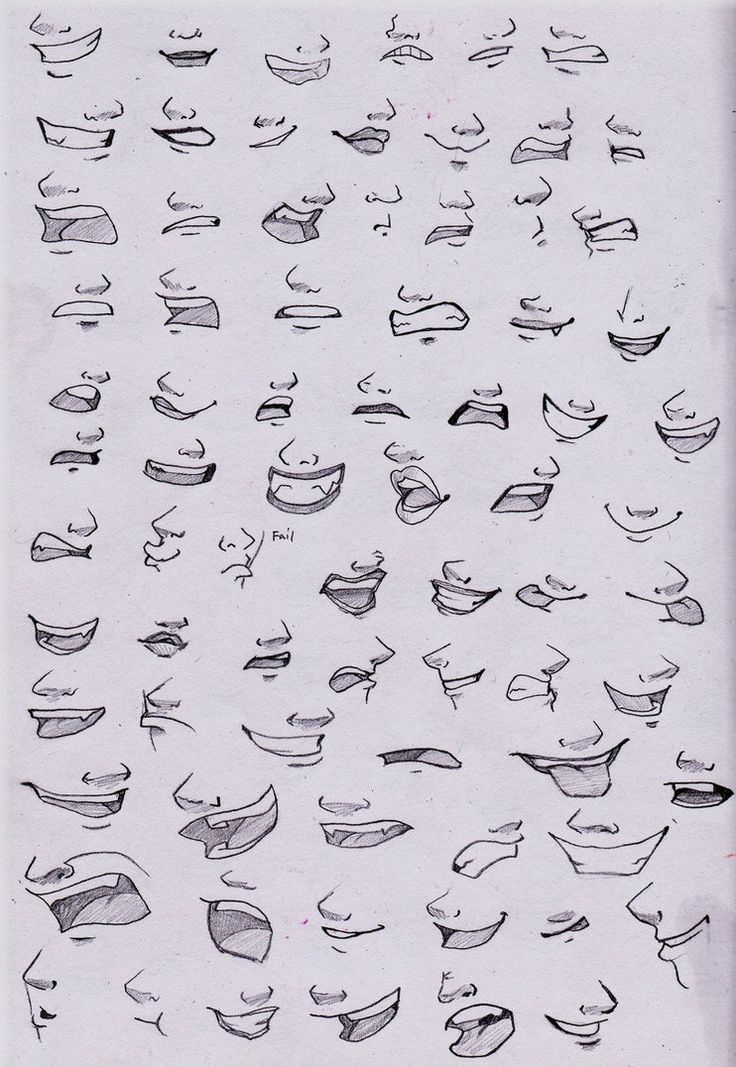 an image of many different types of bowls on a white background with black and white ink