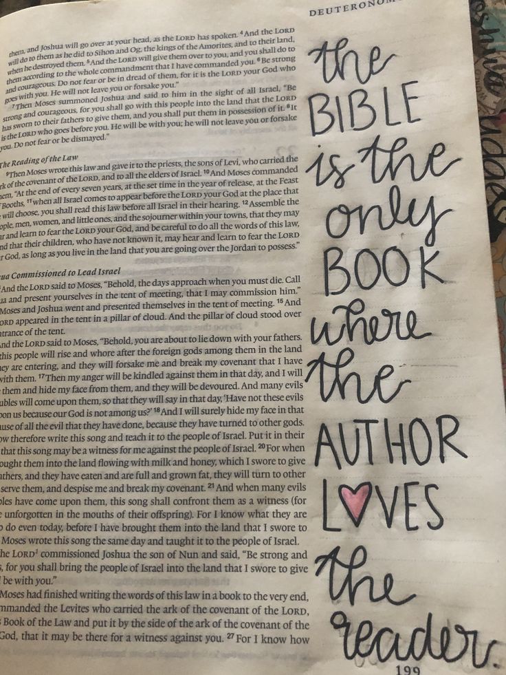 the bible is the only book where the author loves the reader, written in cursive writing