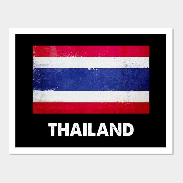 the flag of thailand is shown in black and red with white letters that read'thailand '