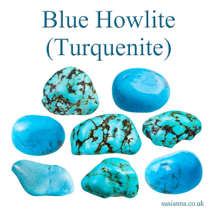 European Paganism, Turquoise Gem, Blue Howlite, Crystal Grids, Crystals Healing Properties, Crystals Healing, Crystal Healing Stones, Turquoise Howlite, Blue Gems