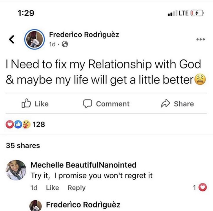 two tweets are shown with the caption'i need to fix my relationship with god and maybe my life will get a little better '