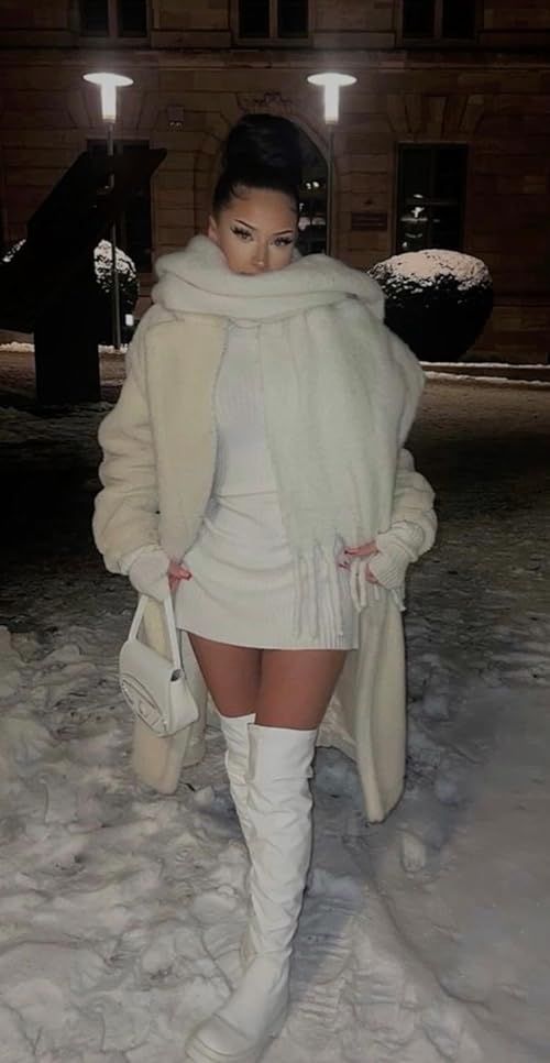 IamCuristan's Amazon Page Mode Zara, Classy Winter Outfits, Winter Fashion Outfits Casual, Cold Outfits, White Boots, Looks Chic, Mode Inspo, Outfit Inspo Fall