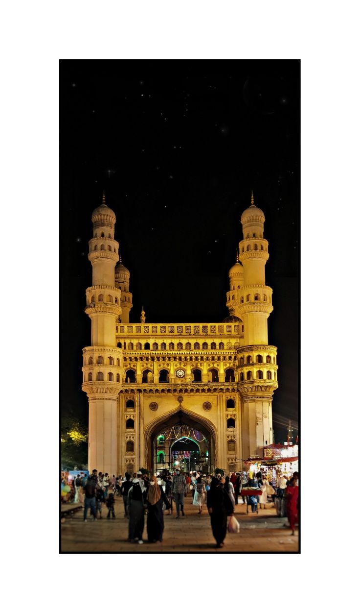 CHARMINAR | Night scenery, Birthday captions instagram, Night rides car