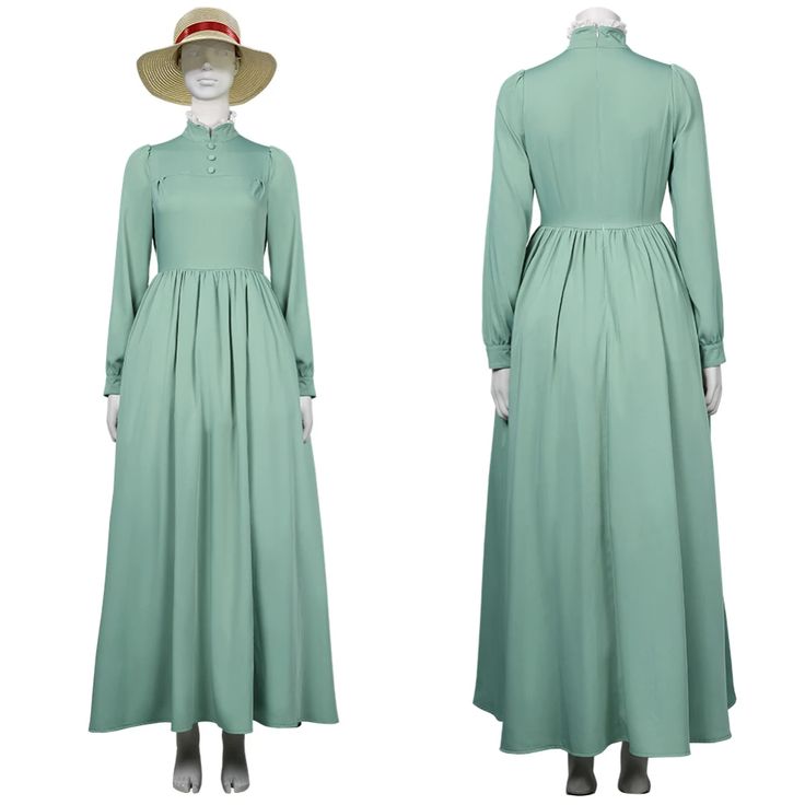 Movie Howl‘s Moving Castle-Sophie Hatter Women Dress Outfits Halloween – New Cosplaysky Fitted Costume Hats And Headpieces For Cosplay, Howls Moving Castle Cosplay, Casual Halloween Costumes, Sophie Hatter, Castle Dress, 하울의 움직이는 성, Easy Cosplay, Suit Cosplay, Costume Collection