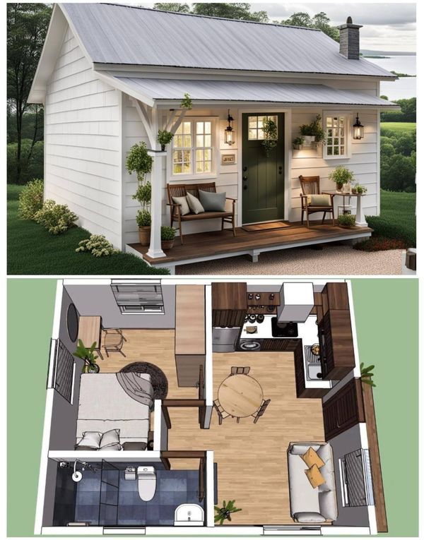 small house plans that are easy to build and cost less than $ 10, 000