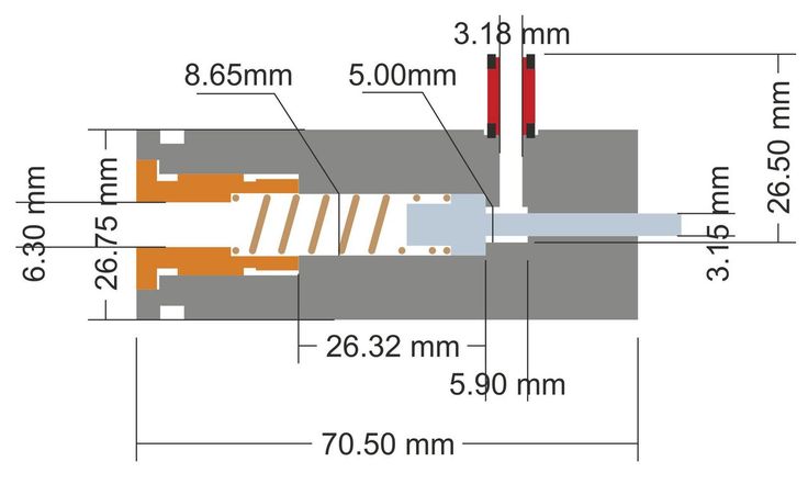 the diagram shows how to use an electric wire for electrical wiring and insulations, with measurements