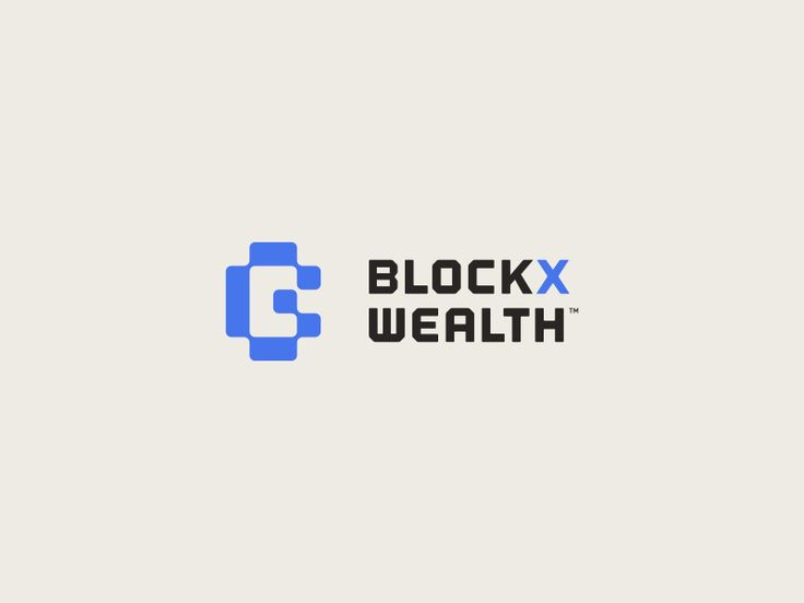 the logo for blockx health