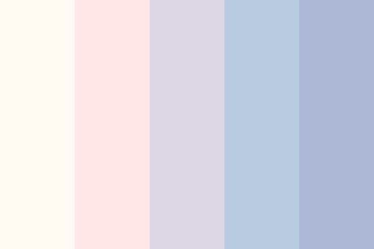 an image of pastel colors that are very similar to the same color palettes