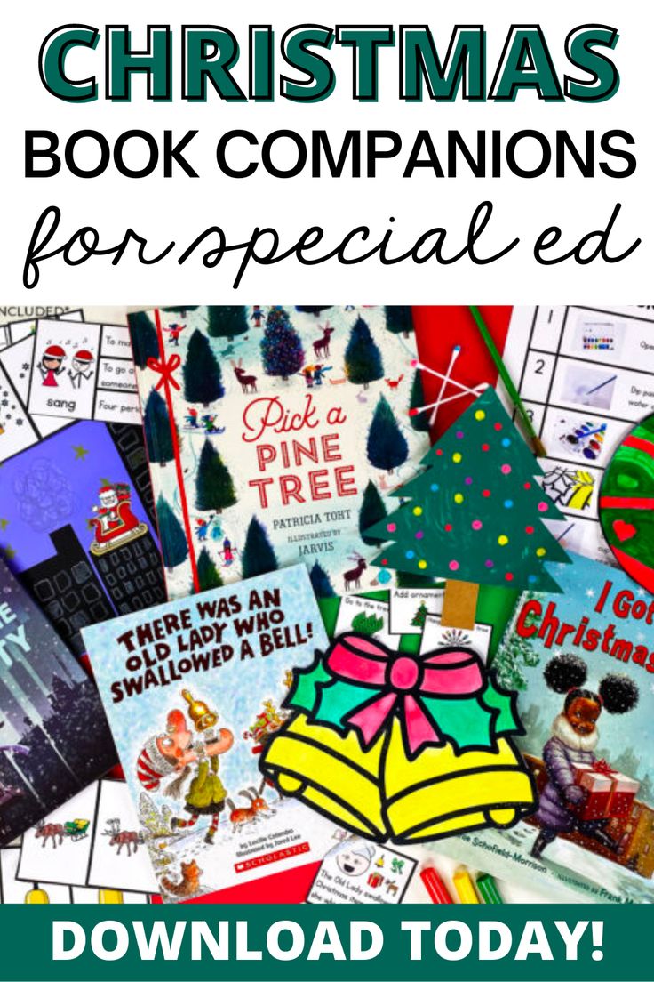 the christmas book companion is on display with text overlay that reads, free printable books