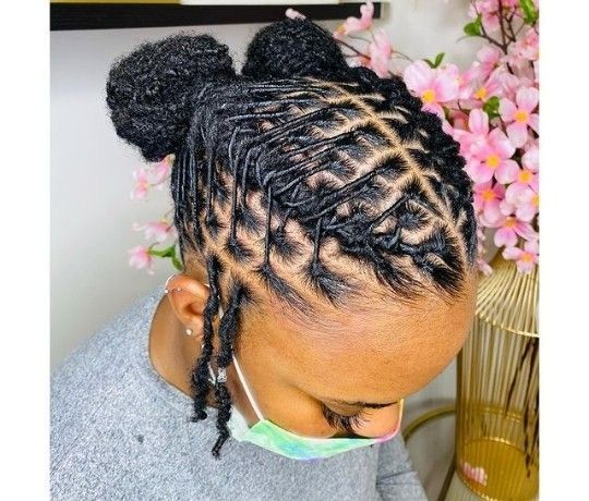 Braided Updo Natural Hair, Locs Updo, 4c Natural Hairstyles Short, Short Dreadlocks Styles, Dreads Styles For Women, Hair Braid Patterns, Short Locs Hairstyles, Faux Locs Hairstyles, Starter Locs