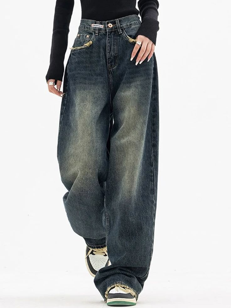 45700393238745 Dark Wash Vintage Baggy Boyfriend Jeans, Woman Baggy Jeans, Super Baggy Jeans, Baggy Boyfriend Jeans, High Waisted Baggy Jeans, Vintage Jeans Style, Blue Baggy Jeans, Black Baggy Jeans, Jeans Online Store