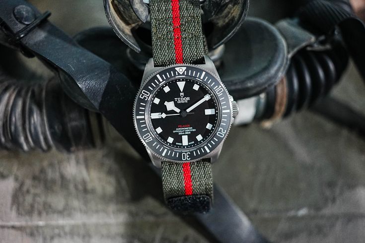 Six of the Coolest Military Issued or Field-Inspired Mechanical Watches - Monochrome Watches Hamilton Khaki Pilot, Tudor Pelagos, Monochrome Watches, Stay Alive, Military Forces, Military Watches, Brown Leather Strap, Military Inspired, Mechanical Watch