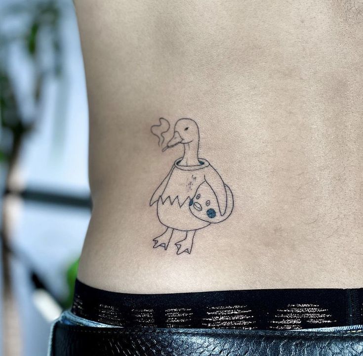 Dumbest Tattoos, Unique Tattoos For Men, Duck Tattoos, Scar Tattoo, Sibling Tattoos, Dragon Tattoo Designs, Dragon Tattoo, Unique Tattoos, Minimalist Tattoo