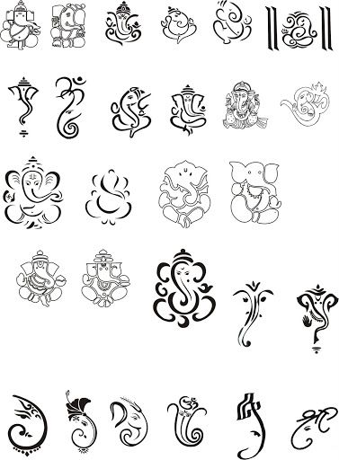 an image of different designs on a white background