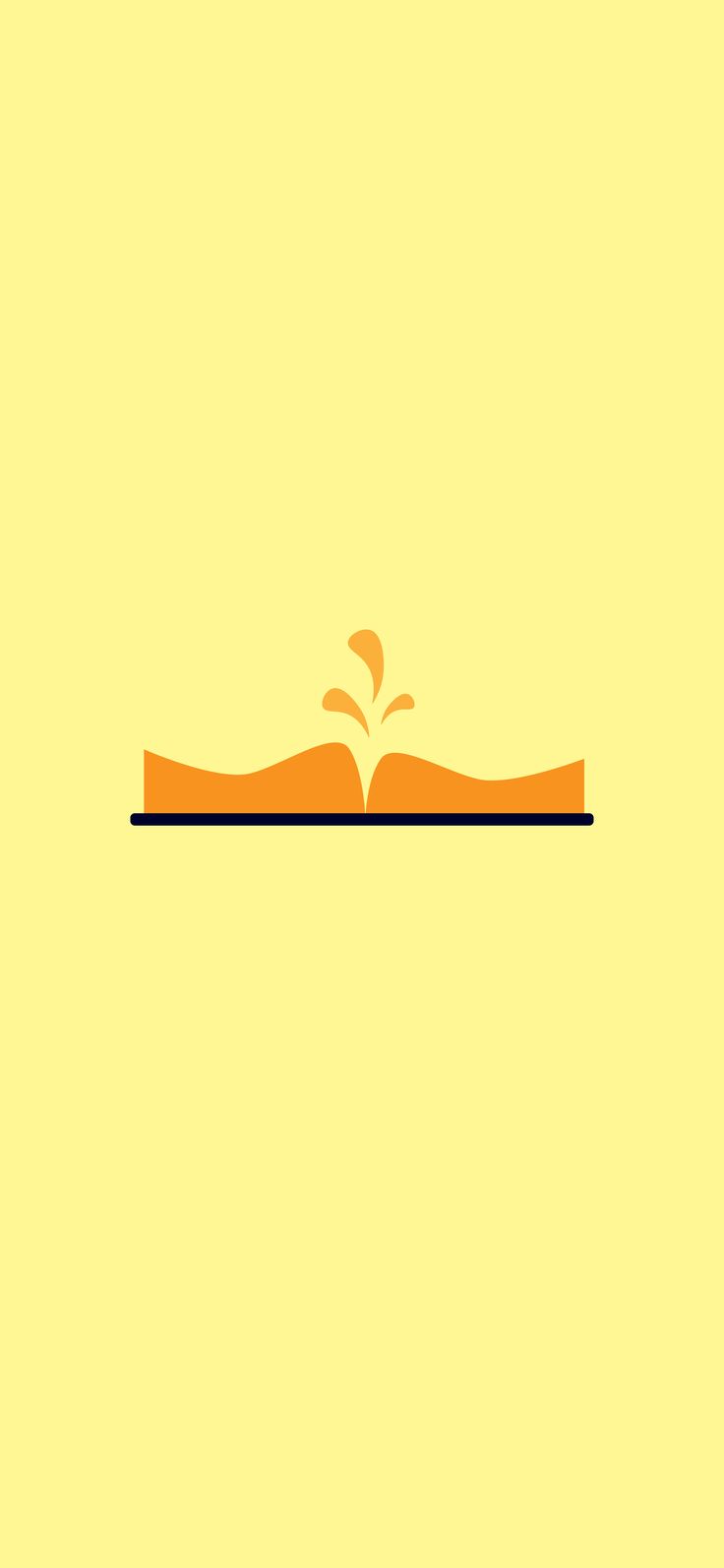 an open book on a yellow background with the word's logo in the middle