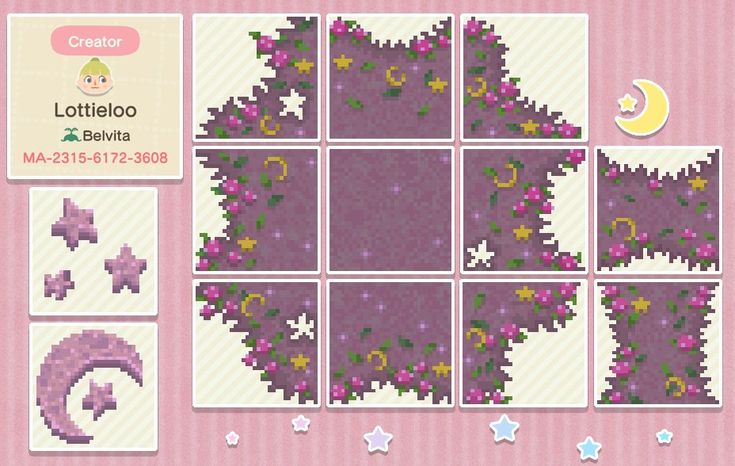 the screenshot shows how to make pixel art with different shapes and sizes, including stars