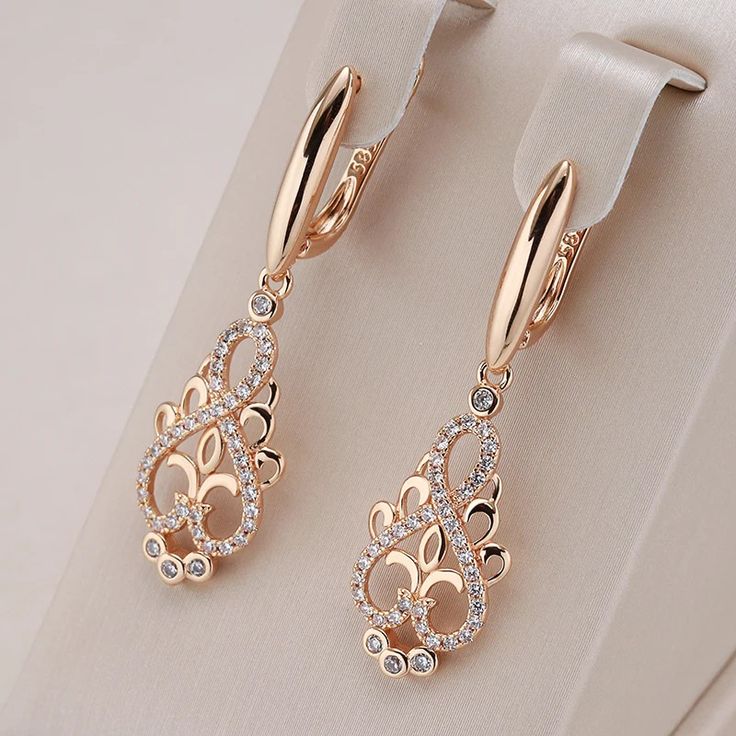 I just added a new item to eBay, New Crystal Flower Dangle Earrings Women Ethnic Bride Earrings Vintage Jewelry! #eBay #eBaySeller Flower Dangle Earrings, Bride Earrings, Gold Earrings Designs, Earrings Women, Copper Material, Diamond Drops, Crystal Flower, Girly Jewelry, Fine Jewellery Earrings