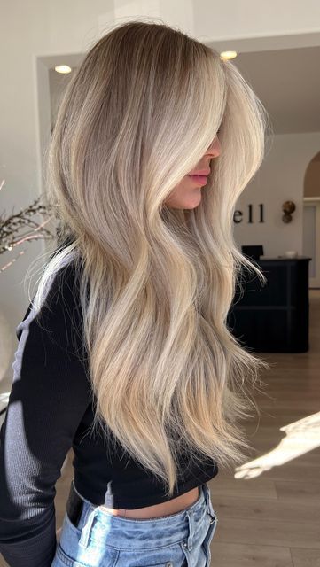 Rambut Brunette, Bright Blonde Hair, Summer Blonde Hair, Light Blonde Hair, Balayage Blonde, Blonde Hair Inspiration, Blonde Hair Looks, Blonde Hair With Highlights, Hair 2024