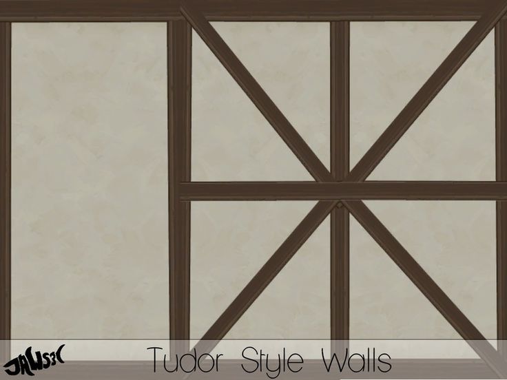 an image of a window that is open and has the words tudor style walls on it