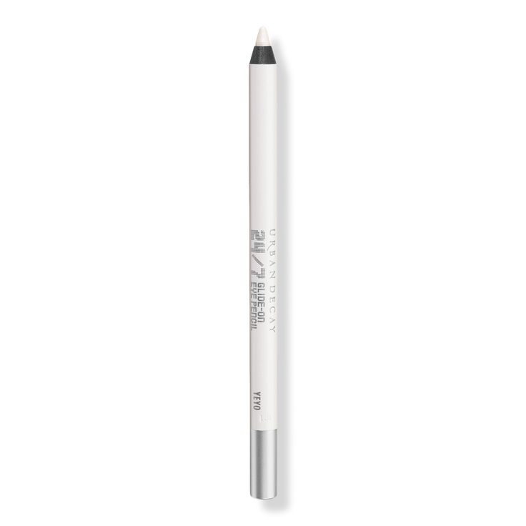 24/7 Glide-On Waterproof Eyeliner Pencil - 24/7 GLIDE-ON EYE PENCIL YEYOFeaturesWaterproof eyeliner pencil: Can't cry this stuff offSmudge-proof: It's gonna stay #cuzitsUrbanDecayLong lasting: These colored eyeliners are built to last, because your artistry deserves to last all day long.No dragging, no pulling: The hydrating, creamy formula glides on smoothly and softly for super-easy blendingMore than 1 way to wear: Use as a liner, blend to an eyeshadow, or (wear however) with our multi-use eye Waterproof Eyeliner Pencil, Urban Decay Cosmetics, Glitter Eyeliner, Shadow Sticks, Colored Eyeliner, Eyeliner Pencil, Waterproof Eyeliner, Eye Pencil, Pencil Eyeliner