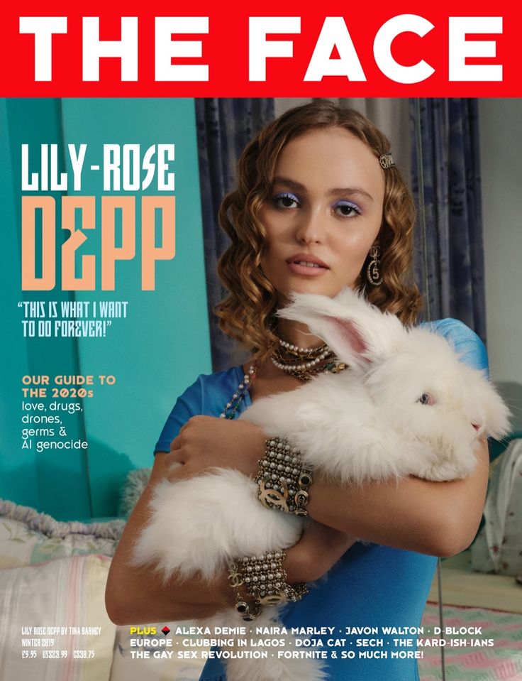 Lily-Rose Depp on The Face Issue #2 Cover Alexa Demie Magazine, Face Magazine, Cherry Vintage, The Face Magazine, Rose Face, Issue Magazine, Alexa Demie, Louise Brooks, Lily Rose Depp