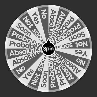 a spinning wheel with the word spin written in different languages and numbers on each side