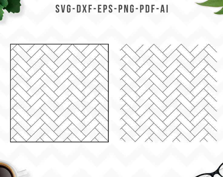 the svg - dxf pattern is shown on top of a white background