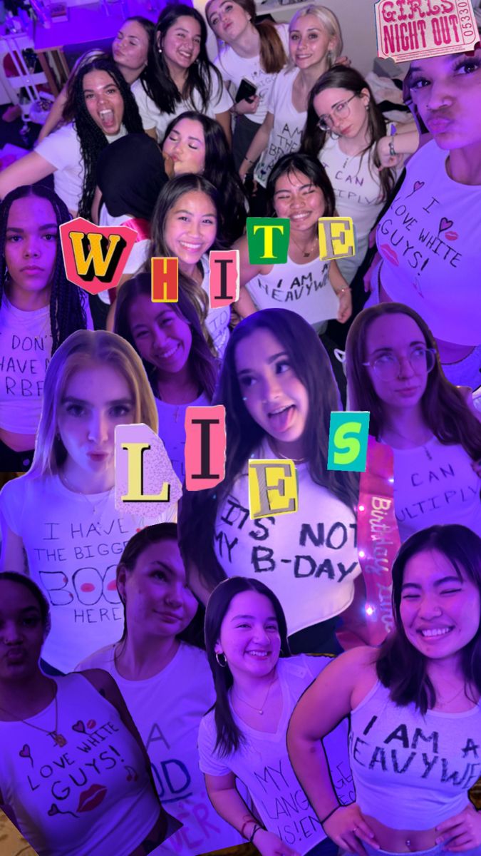 a group of women holding up signs with the words what lies in it? on them