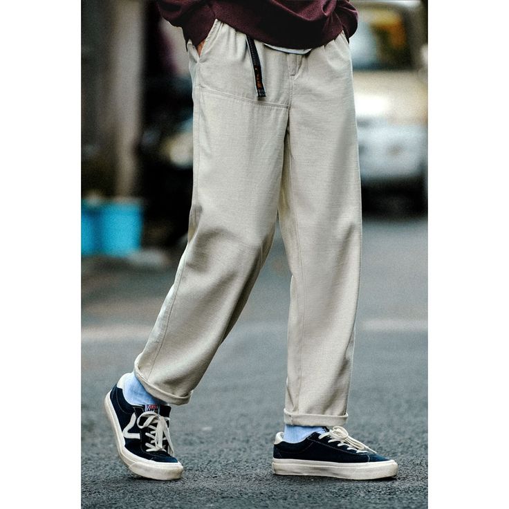 Retro Slub Cotton Plus Size Casual Pants Fabric: 100% cotton Size: S, M, L, XL, 2XL, 3XL, 4XL, Multiple Color Selections: White, Green, Khaki  Season: Spring, Fall, Summer, Winter Baggy Linen Cargo Pants, Baggy Linen Cargo Pants Casual, Casual Baggy Linen Cargo Pants, Casual Relaxed Fit Wide Leg Chinos, Summer Casual Chinos, Baggy Linen Cargo Pants Casual Style, Casual Tapered Leg Summer Chinos, Casual Khaki Linen Bottoms, Relaxed Solid Color Cotton Pants