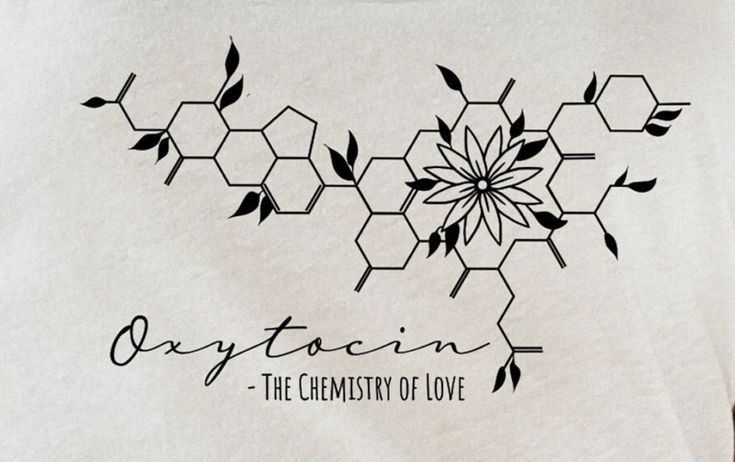 a t - shirt with the words oxygen, the chemistry of love printed on it