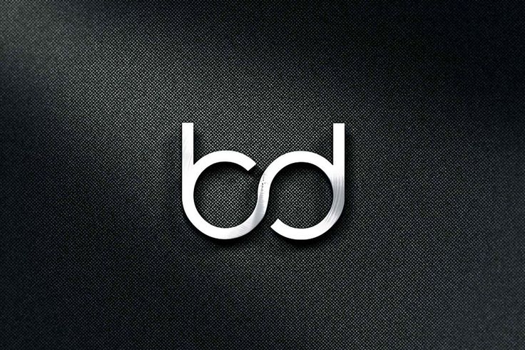 the letter b is made up of metal