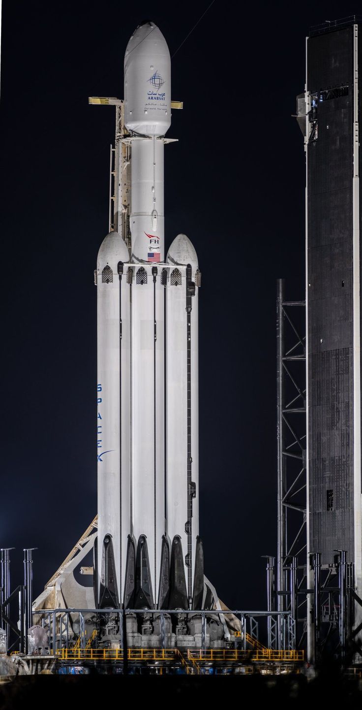 the space shuttle is being prepared for launch