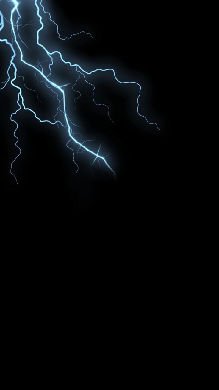 a black background with some lightning bolts in the sky and one lightening on it