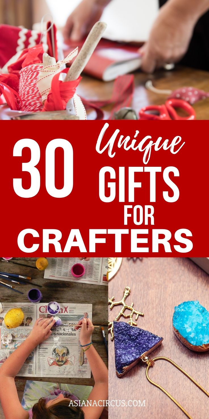 unique gifts for crafters that are easy to make and great for the kids in your life