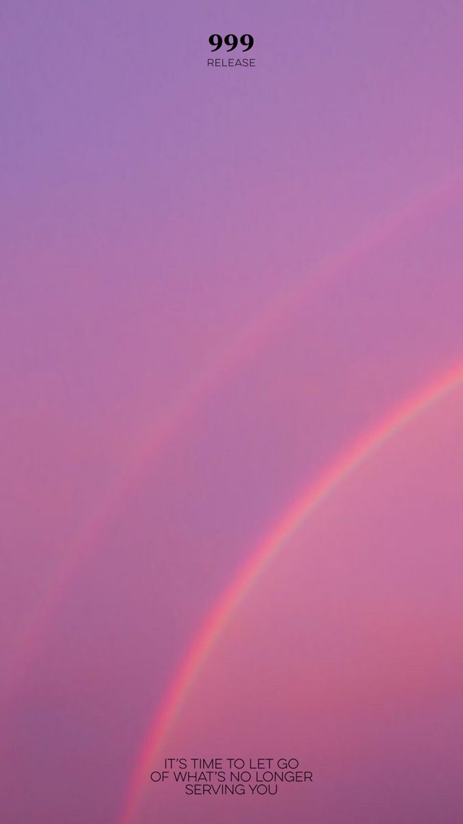 two rainbows are in the sky and one is on top of the other with an inscription above it