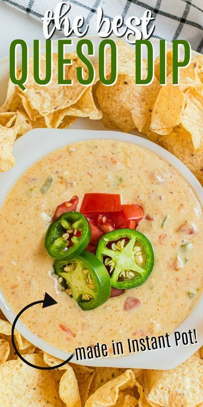 the best queso dip made in instant pot