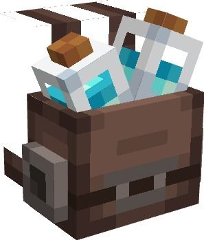 an image of a minecraft crafting box with blocks and hammers in it