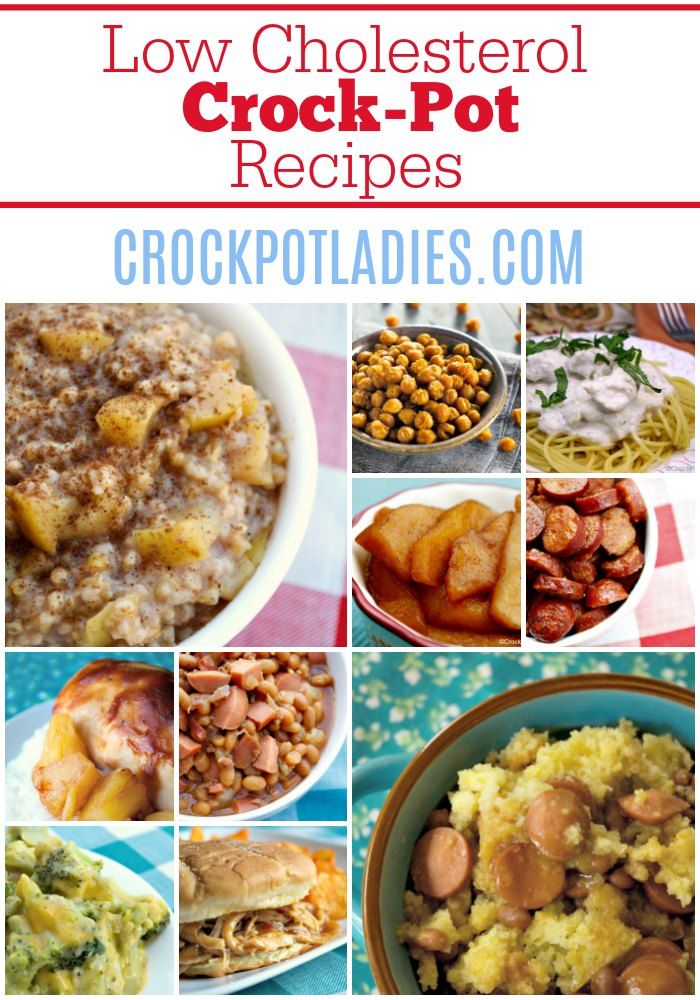 low cholestero crock pot recipes