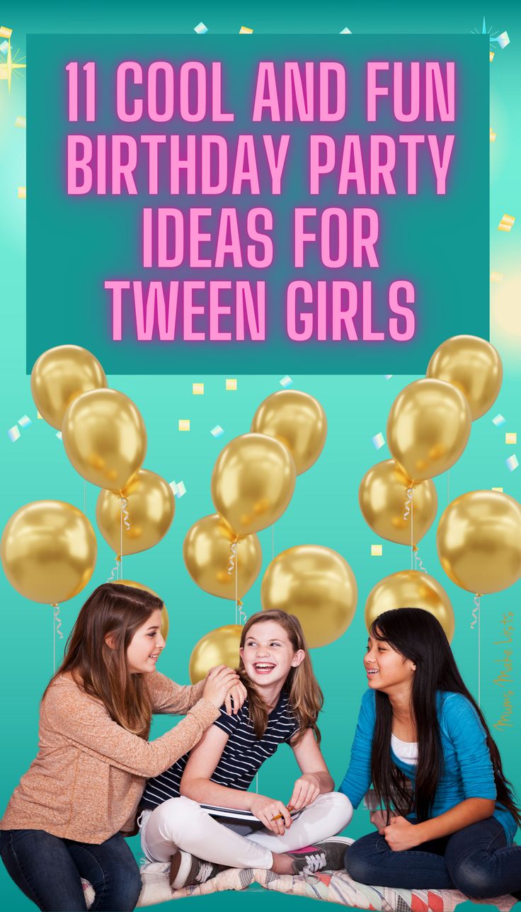 11 Yr Birthday Party Ideas, Ideas For 12th Birthday Party Girl, Birthday Theme For 11 Year Girl, Birthday Themes For 11 Year Girl, 9yrs Old Girl Birthday Party Ideas, Ideas For 11th Birthday Girl, 11th Birthday Themes Girl, Birthday Party Ideas 11th Girl, Preppy Birthday Party Ideas 11