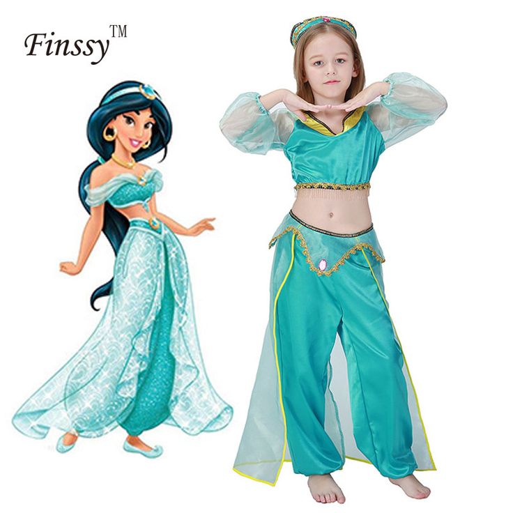 Jasmine Costume Girls, Princess Jasmine Cosplay, Cosplay Outfits ...