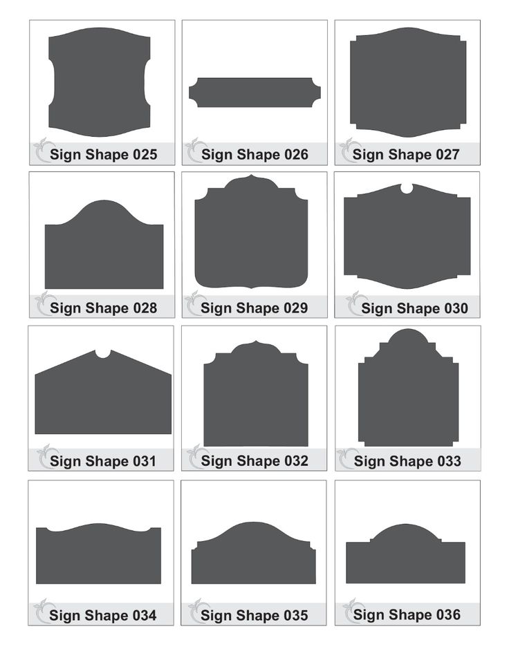 the different sizes and shapes of furniture